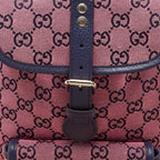 Gucci GG Canvas Backpack – Pink