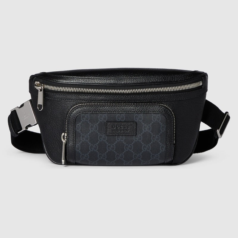 Gucci GG Supreme Interlocking G Belt Bag – Black