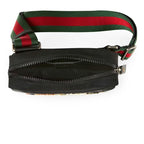 Gucci Black Tiger Nylon Messenger Bag – Black