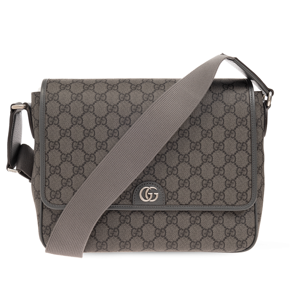 Gucci GG Supreme Canvas Medium Ophidia Messenger Bag – Grey