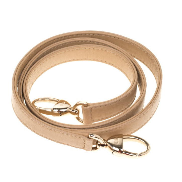 Dior Large Lady Dior Top Handle Bag - Beige