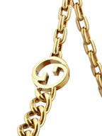 Gucci Large GG Chain Shoulder Bag – Brown