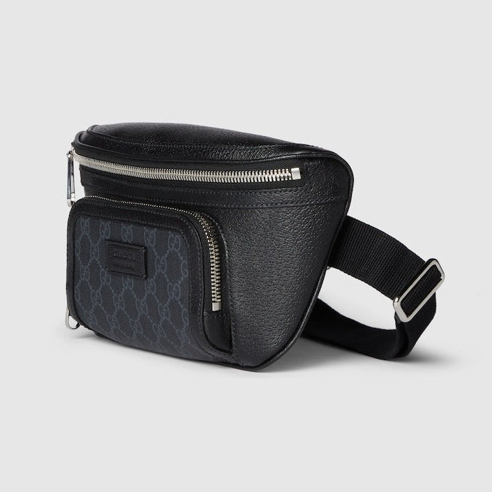 Gucci GG Supreme Interlocking G Belt Bag – Black