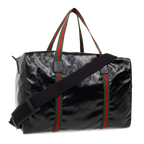 Gucci GG Crystal Large Holdall Duffle Bag – Black