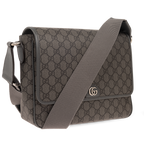 Gucci GG Supreme Canvas Medium Ophidia Messenger Bag – Grey