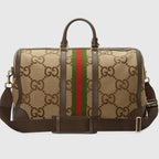 Gucci Jumbo GG Canvas Duffle Bag – Brown