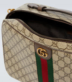 Gucci Ophidia GG Supreme Canvas Shoe Case Bag – Beige