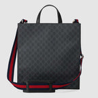 Gucci GG Supreme Canvas Tote Bag – Black