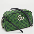 Gucci GG Canvas Marmont Small Shoulder Bag – Green