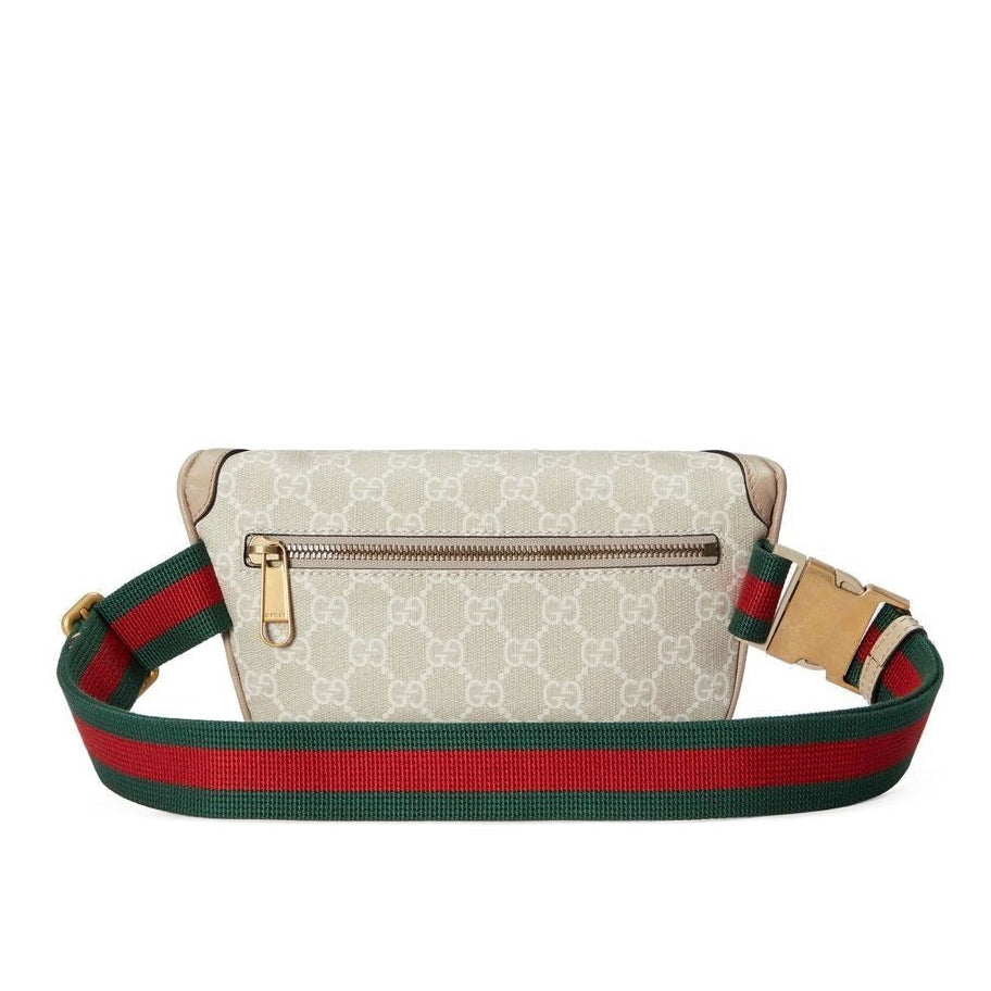 Gucci Interlocking G Canvas Belt Bag – Beige