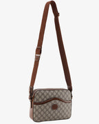Gucci GG Supreme Crossbody Shoulder Bag – Beige