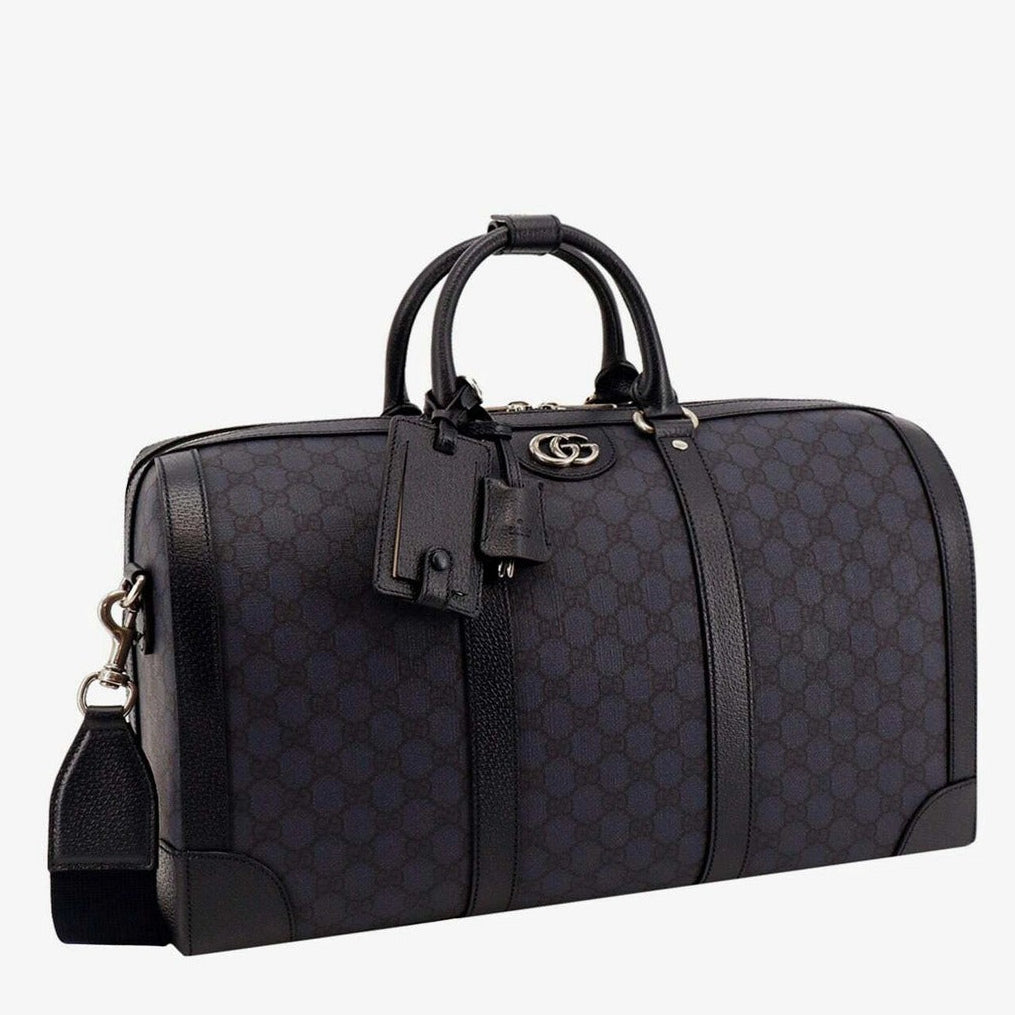 Gucci GG Supreme Fabric Ophidia Duffel Bag –  Blue