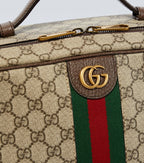 Gucci Ophidia GG Supreme Canvas Shoe Case Bag – Beige
