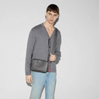Gucci GG Supreme Canvas Ophidia Shoulder Bag – Grey