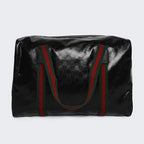Gucci GG Crystal Large Holdall Duffle Bag – Black