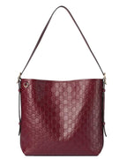 Gucci GG Emblem Medium Shoulder Bag – Rosso Ancora