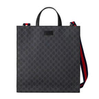 Gucci GG Supreme Canvas Tote Bag – Black