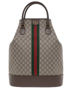 Gucci Signature GG Canvas Savoy Duffle Bag – Beige