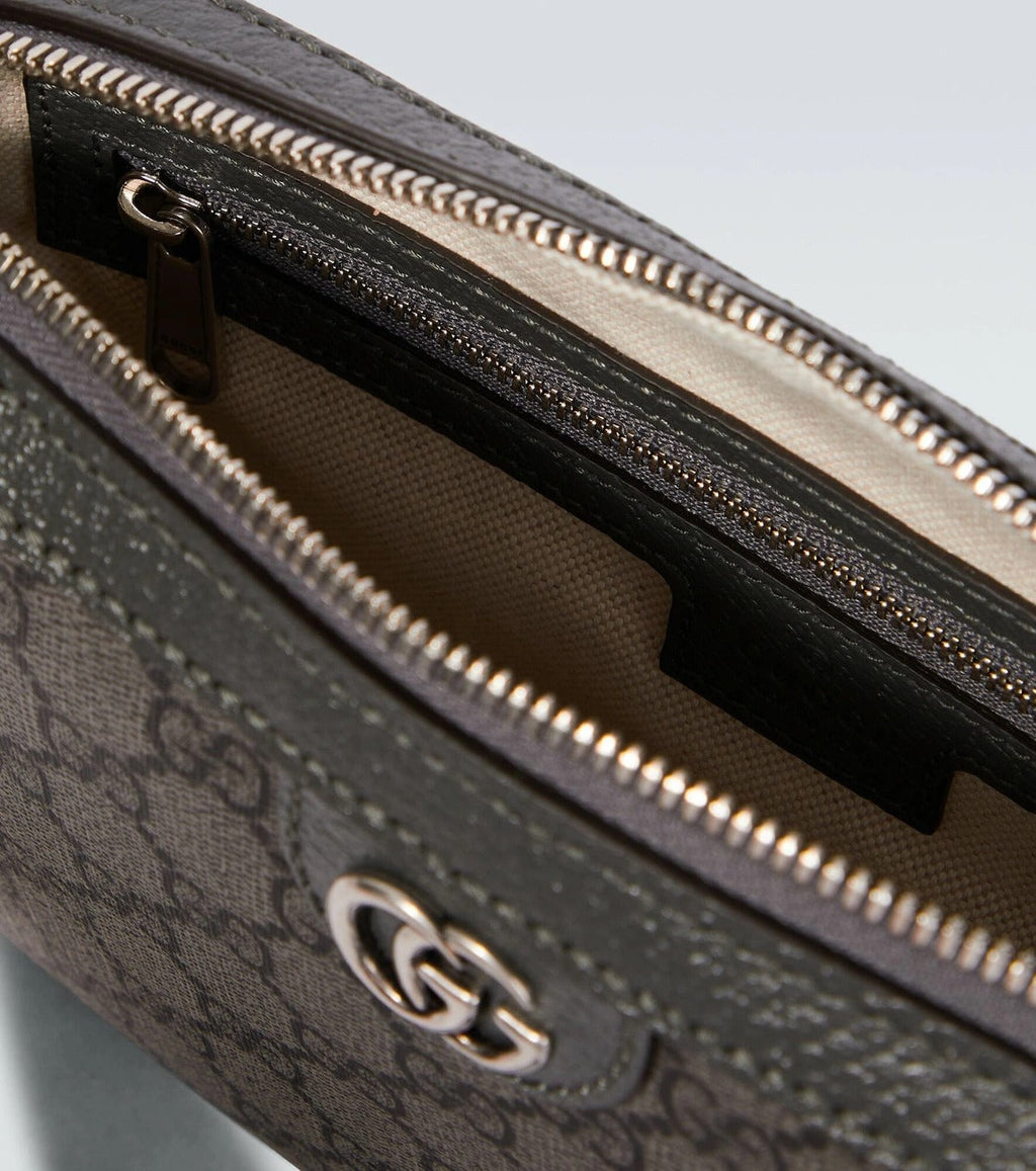 Gucci GG Supreme Canvas Ophidia Shoulder Bag – Grey