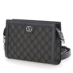 Gucci GG Supreme Ophidia Mini Clutch Crossbody Bag – Grey