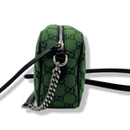 Gucci GG Canvas Marmont Small Shoulder Bag – Green