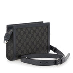 Gucci GG Supreme Ophidia Mini Clutch Crossbody Bag – Grey
