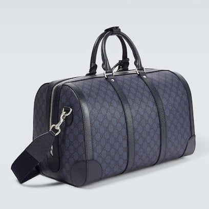 Gucci GG Supreme Fabric Ophidia Duffel Bag –  Blue