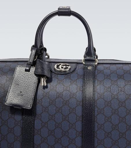 Gucci GG Supreme Fabric Ophidia Duffel Bag –  Blue