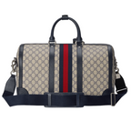 Gucci GG Supreme Canvas Small Savoy Duffle Bag – Beige