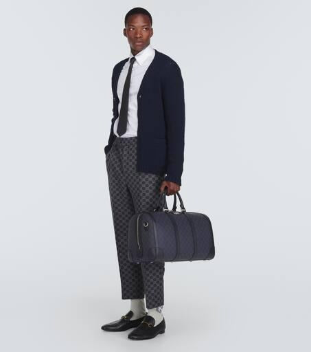 Gucci GG Supreme Fabric Ophidia Duffel Bag –  Blue