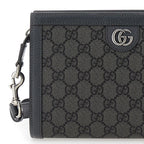 Gucci GG Supreme Ophidia Mini Clutch Crossbody Bag – Grey