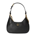 Gucci Aphrodite Small Leather Shoulder Bag – Black