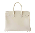 Hermes Birkin 35 Craie Togo Leather Gold Hardware