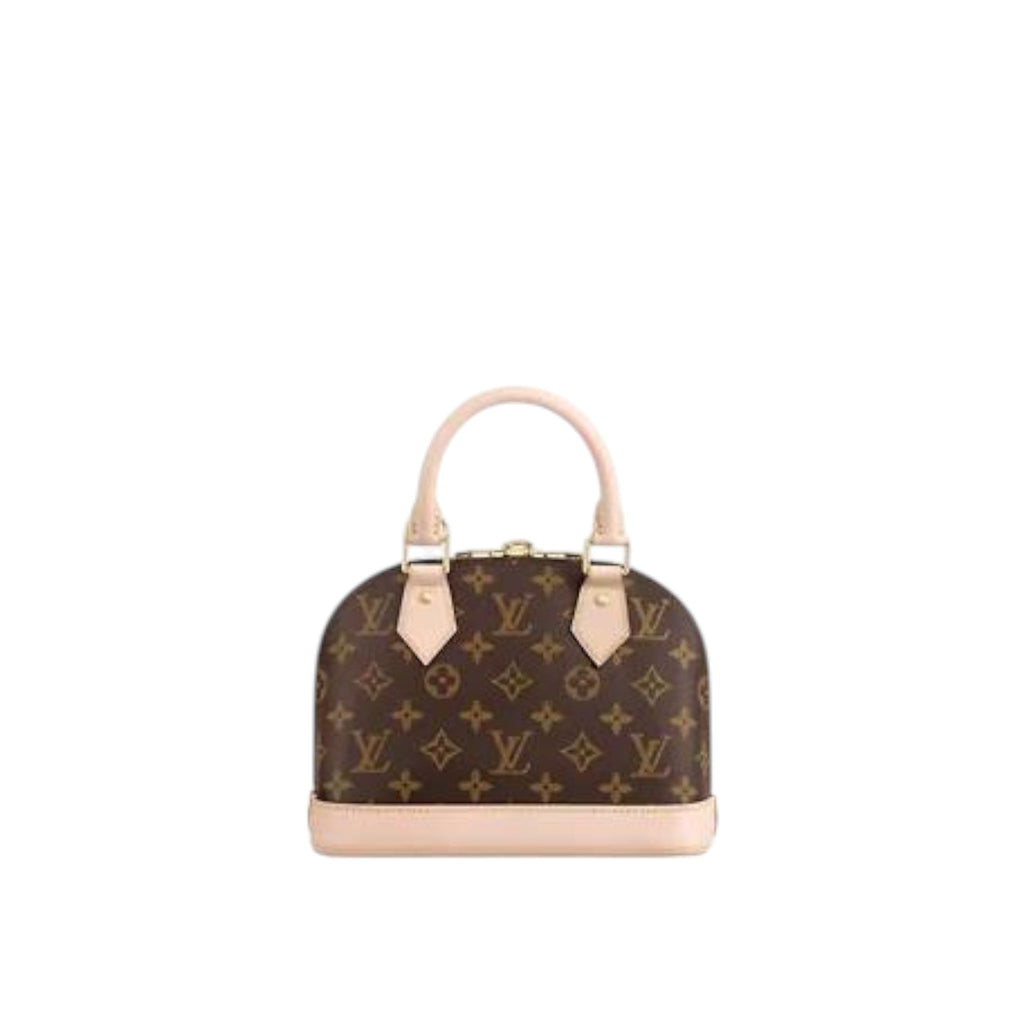 Louis Vuitton Alma BB Monogram Coated Canvas
