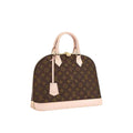 Louis Vuitton Alma MM Monogram Coated Canvas