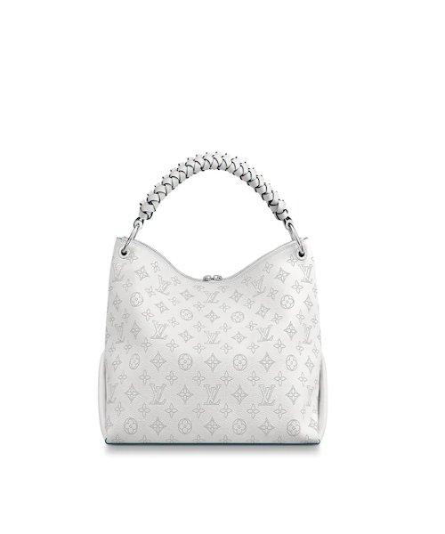Side profile of the Beaubourg Hobo MM, highlighting its soft silhouette