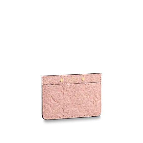 Back view of the Louis Vuitton Card Holder, showing the two outside card slots