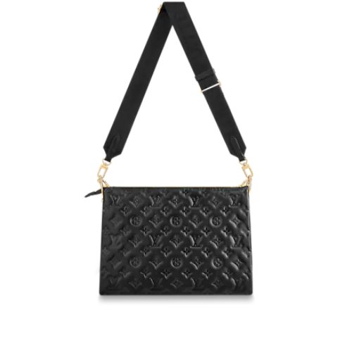 A side profile of the Coussin MM, highlighting its voluminous shape