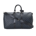 Front view of the Louis Vuitton Keepall 45 in Monogram canvas