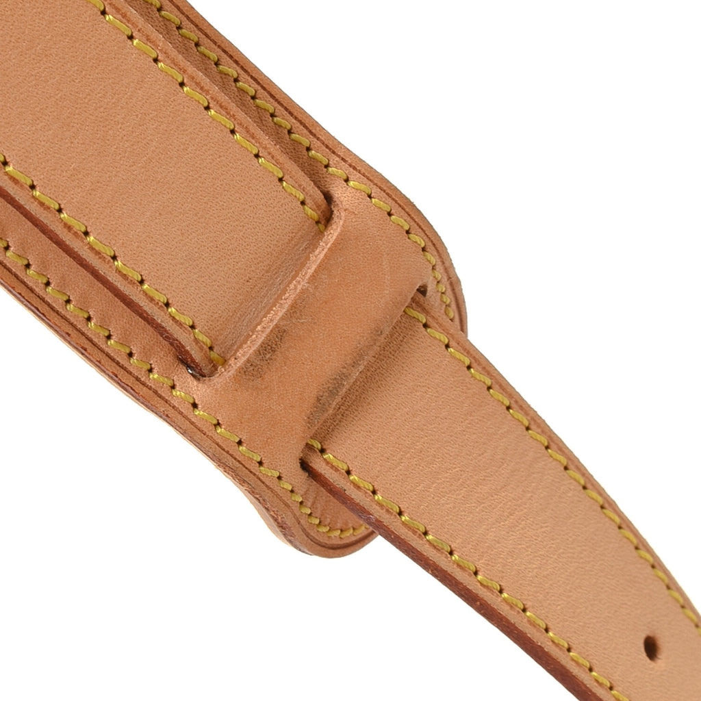 A close-up of the Monogram canvas pattern