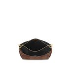 The back of the bag, showing the two flat pockets