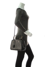 The back of the Louis Vuitton handbag