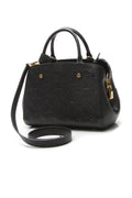 The bag shown with its removable shoulder strap attached