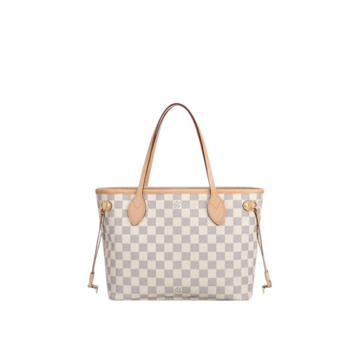 Louis Vuitton Neverfull MM Damier Azur Coated Canvas