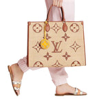 Louis Vuitton Onthego GM Tan