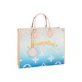 Louis Vuitton OnTheGo GM Beige/Blue