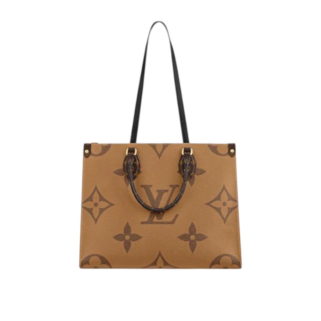 Louis Vuitton OnTheGo GM Monogram Reverse Coated Canvas Tote Bag