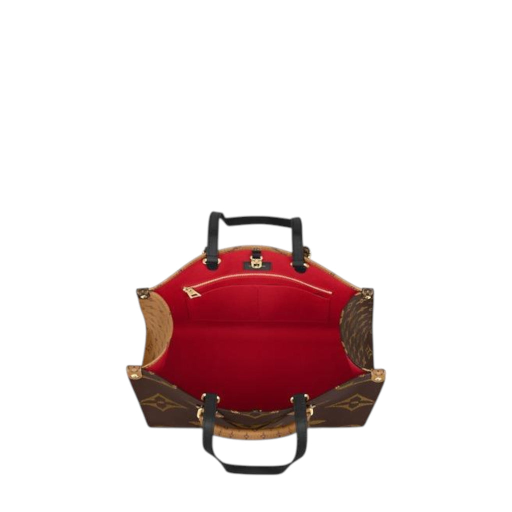 Louis Vuitton OnTheGo GM Monogram Reverse Coated Canvas Tote Bag