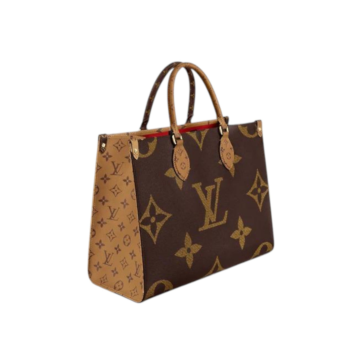 Louis Vuitton OnTheGo GM Monogram Reverse Coated Canvas Tote Bag