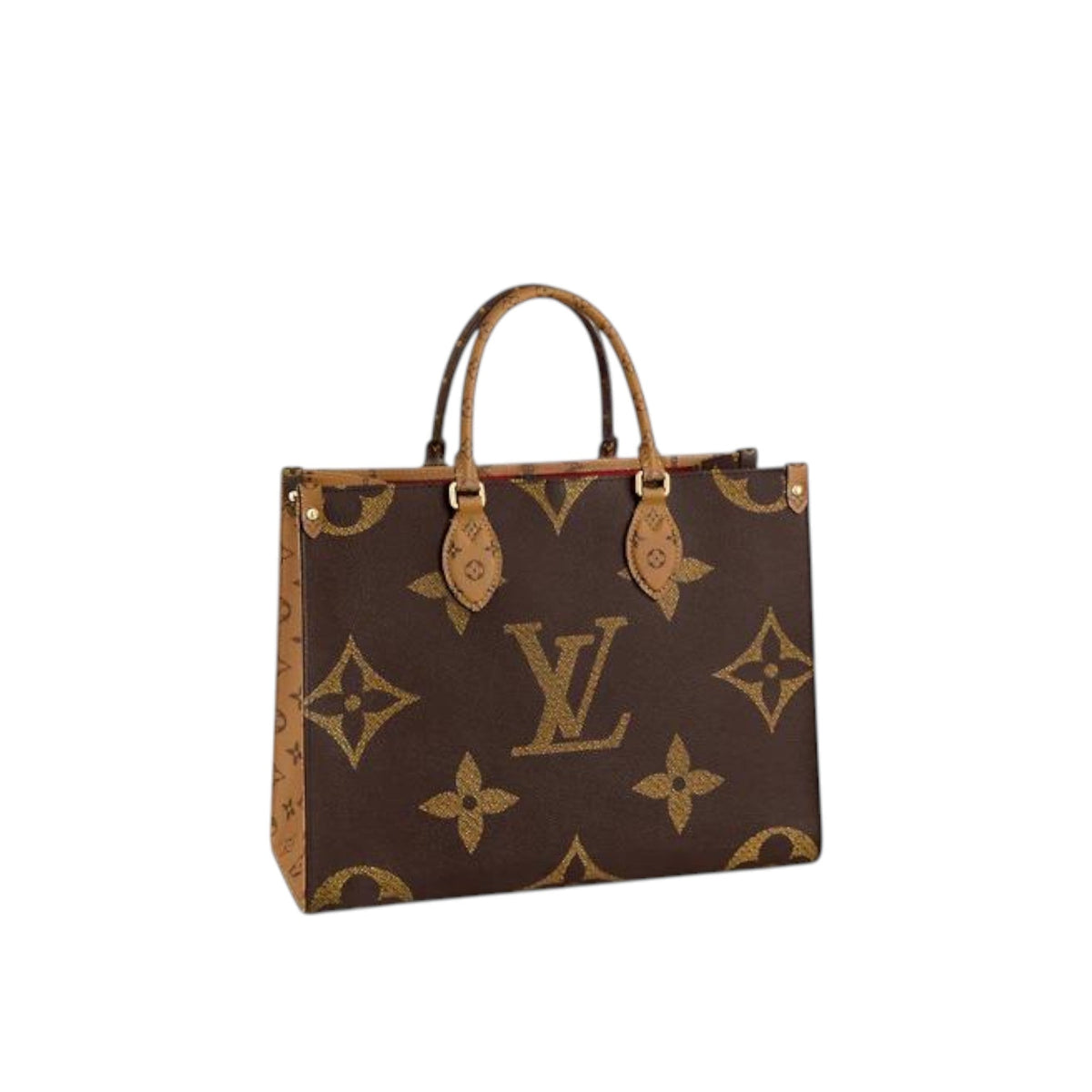 Louis Vuitton OnTheGo GM Monogram Reverse Coated Canvas Tote Bag